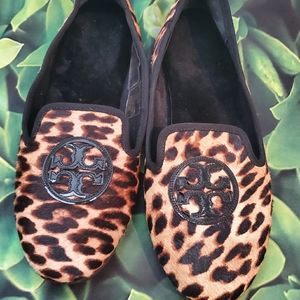 Tory Burch Animal Print Loafer